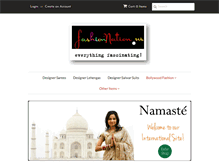 Tablet Screenshot of fashionnation.us